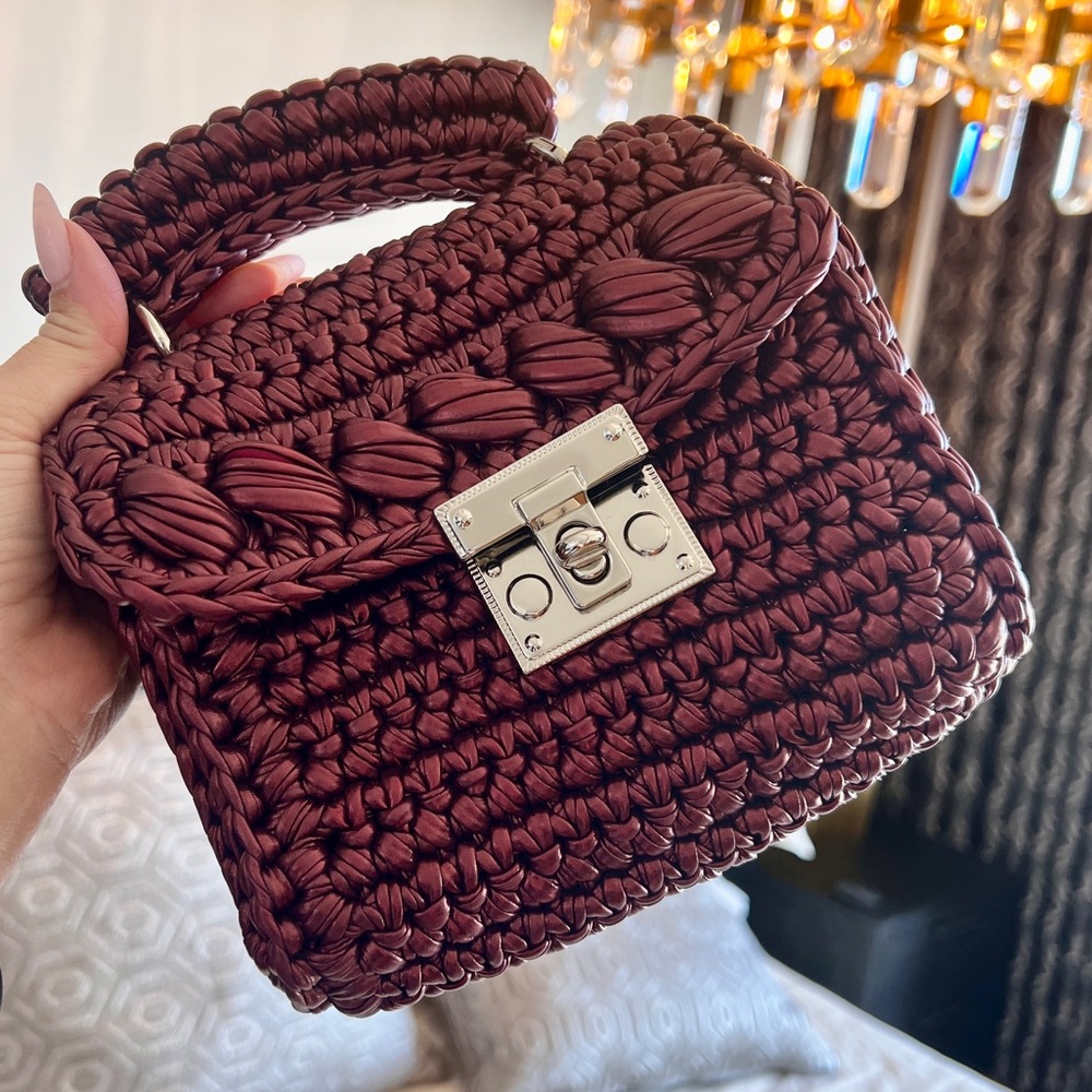 SEND AN OFFER 🌸 Braided Purse NWOT Vacation Travel Mini Bag Cruise Outdoor Vacay